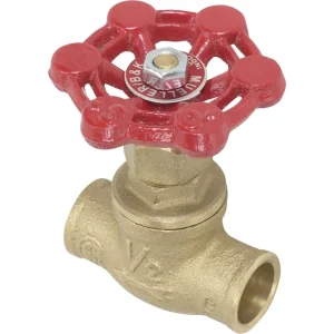 ProLine 1/2 In. SW Cast-Brass Compression Sweat Stop