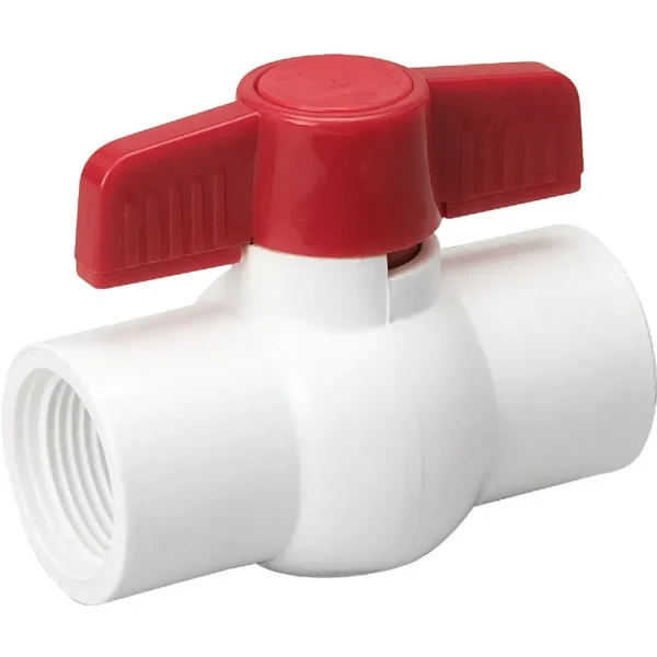 ProLine PVC Schedule 40 Ball Valve, 2 In. FIP x 2 In. FIP