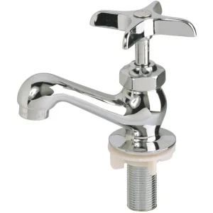 B & K Chrome Single Basin Faucet With Aerator