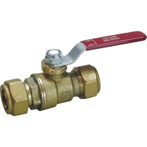 ProLine 3/4 In. C Forged Brass Ball Valve Compression End