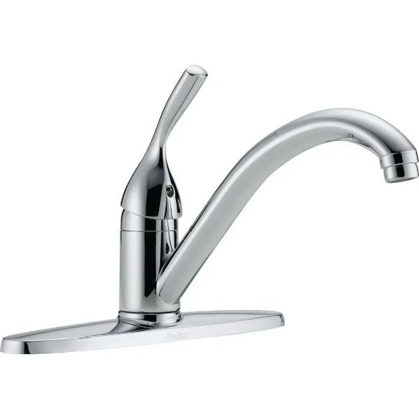 Delta Classic Chrome Single Handle Kitchen Faucet