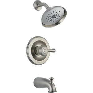 Delta Leland Monitor 14 Series Stainless Tub & Shower Trim