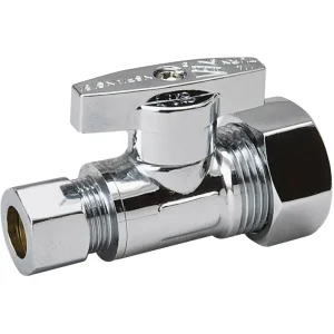 ProLine Quarter Turn Straight Valve, 5/8 In. FIP x 3/8 In. C