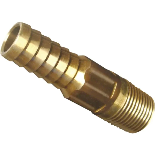 Simmons 3/4 In. MIP Brass Reducing Hose Barb Adapter