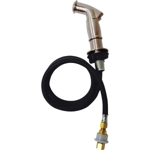 Danco Brushed Nickel Decorative Side-Spray and Hose