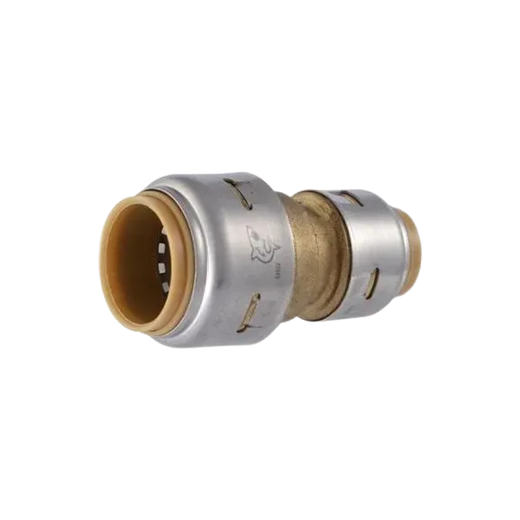 SharkBite Max 1/2″ x 3/4″ Push-to-Connect Brass Reducing Coupling