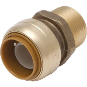 SharkBite 1″ x 1″ MNPT Push-to-Connect Brass Male Adapter