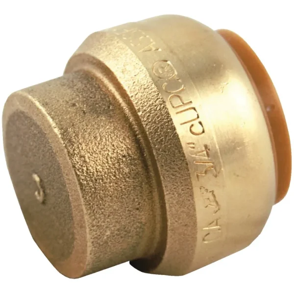 SharkBite 1″ Push-to-Connect Brass Cap