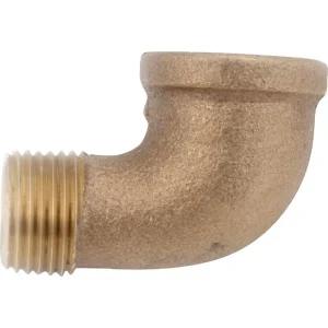 Anderson Metals 1 In. 90 Deg. Red Brass Threaded Street Elbow