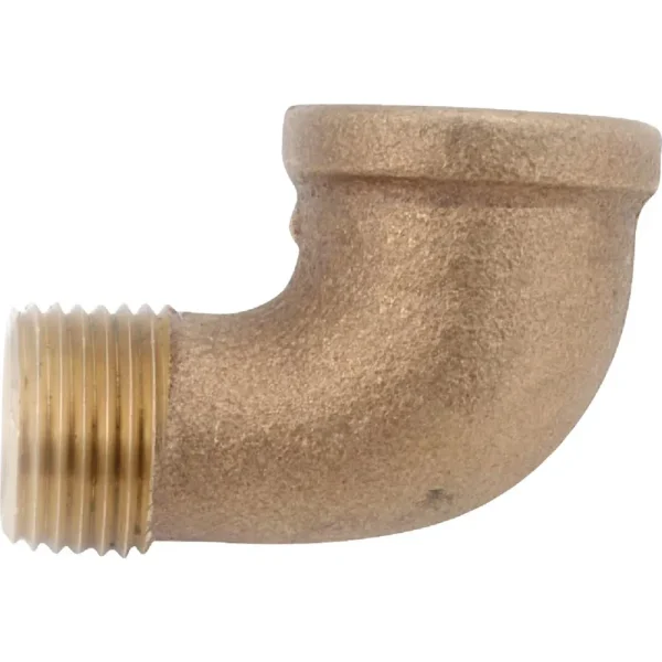 Anderson Metals 1 In. 90 Deg. Red Brass Threaded Street Elbow
