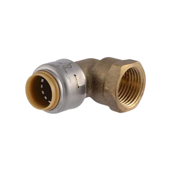 SharkBite Max 1/2″ x 1/2″ Push-to-Connect FNPT Elbow