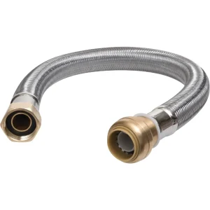 SharkBite 3/4″ BV x 3/4 ” FIP x 18″ L Flex Water Heater Connector