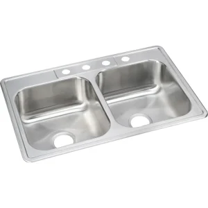 Elkay Double Bowl Kitchen Sink