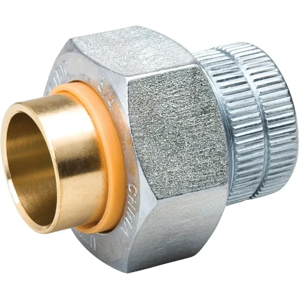ProLine Galvanized Dielectric Union, 3/4 In. FIP x 3/4 In. Copper Sweat