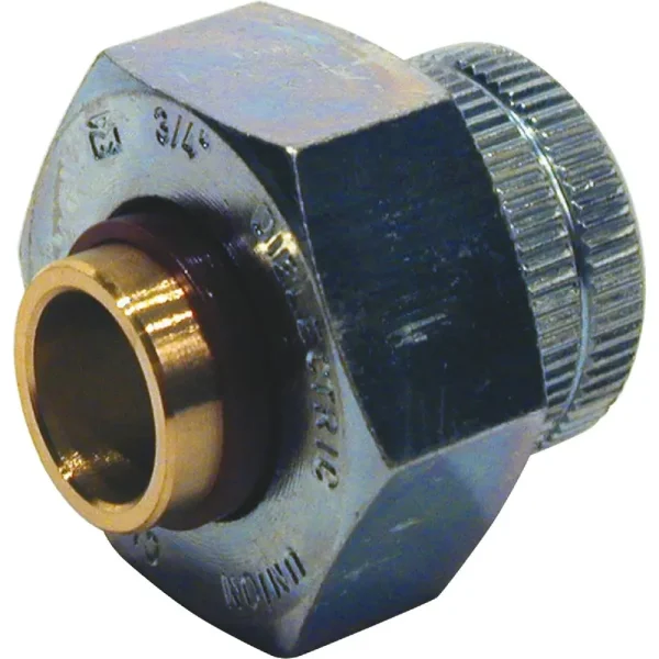 ProLine Galvanized Dielectric Union, 3/4 In. FIP x 1/2 In. Copper Sweat