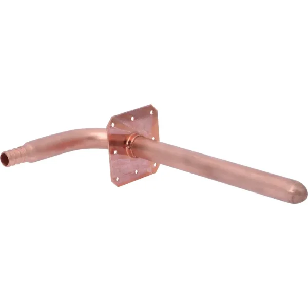 Copper Stub Out Elbow with Eared Nailing Plate