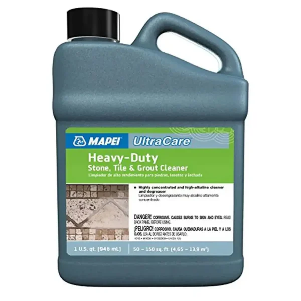Mapei Ultracare Heavy-Duty Tile, Stone and Grout Cleaner | 1 Quart