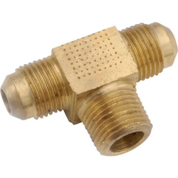 Anderson Metals Flare Tee with Male Pipe Thread