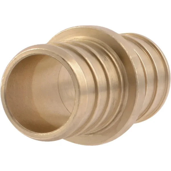 SharkBite 3/4″ Barb x 3/4″ PEX Barb Brass Coupling, 10-Pack