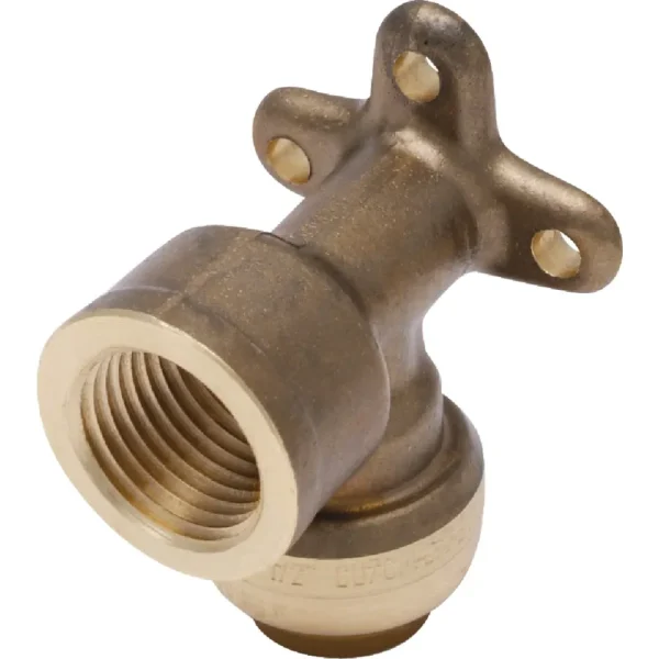 SharkBite 3/4″ PTC x 3/4″ FPT 90 Deg. Push-to-Connect Drop Ear Elbow