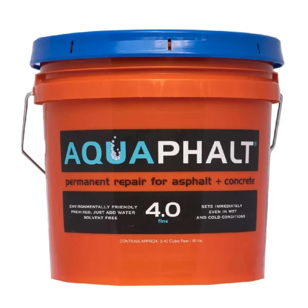 Aquaphalt 50 lbs. Patch Material for Asphalt and Concrete | 4.0 | Fine