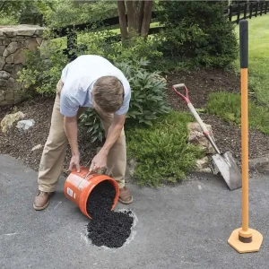 Aquaphalt 50 lbs. Patch Material for Asphalt and Concrete | 4.0 | Fine - view 2