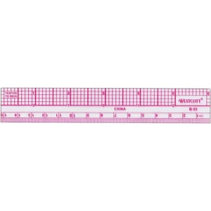 Westcott® Transparent Ruler