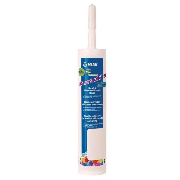 Mapei Keracaulk Colors S Sanded Siliconized Caulk | Alabaster