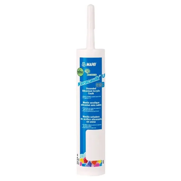 Mapei Keracaulk U Unsanded Siliconized Caulk | Alabaster