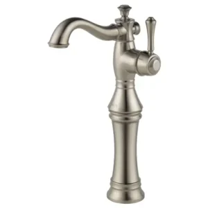 Delta Cassidy Stainless Single Handle Vessel Bathroom Faucet
