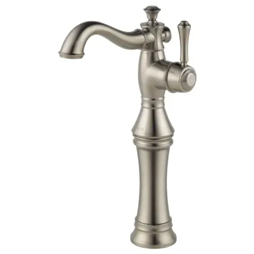 Delta Cassidy Stainless Single Handle Vessel Bathroom Faucet