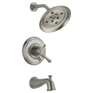 Delta Cassidy Monitor 17 Series Stainless H20Kinetic Tub & Shower Trim