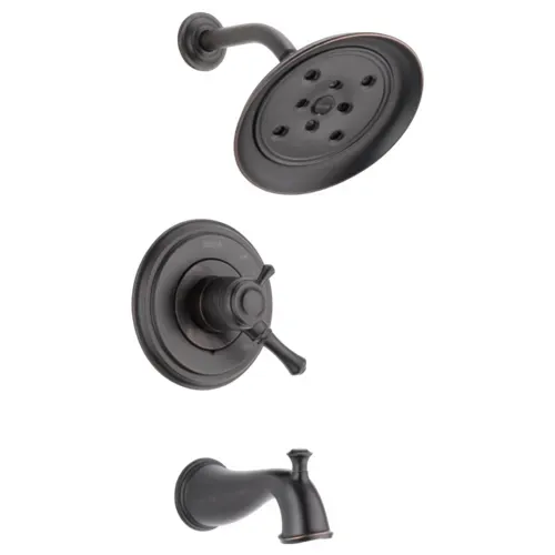Delta Cassidy Monitor 17 Series Venetian Bronze H20Kinetic Tub & Shower Trim