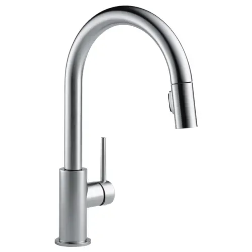 Delta Trinsic Arctic Stainless Single Handle Pull Down Kitchen Faucet