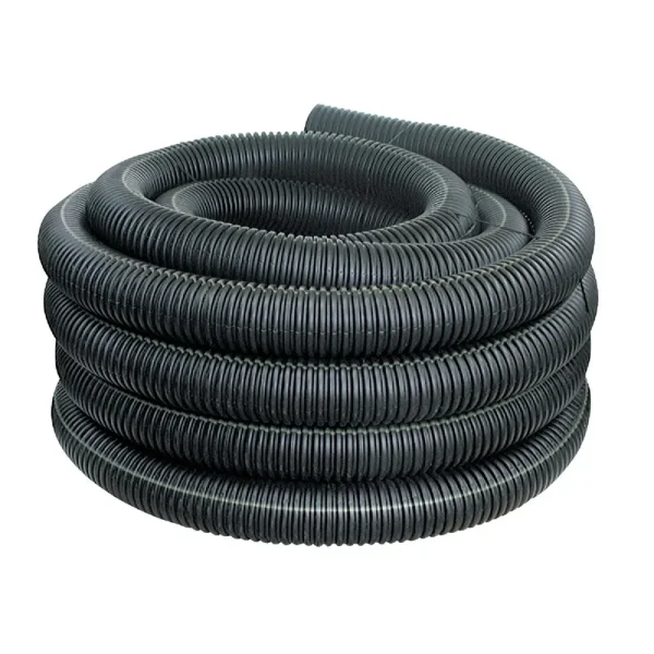 Advanced Drainage Systems Corrugated Solid Drain Pipe, 4 In. x 100 Ft