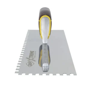 QEP Xtreme Cork Handle Square-Notch Trowels | 1/4″ x 1/4″ x 1/4″ Square Notch - view 2