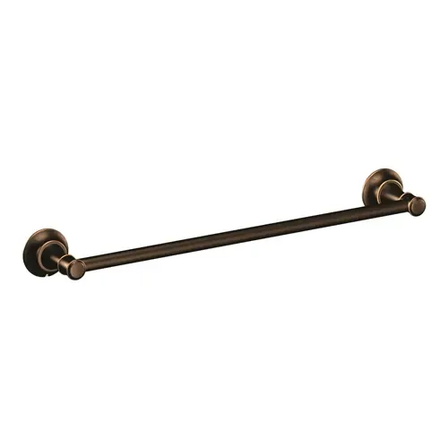 Moen Ashville Mediterranean Bronze Towel Bar, 18 in