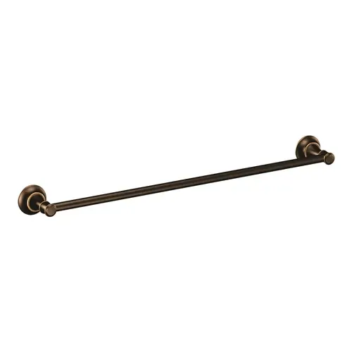 Moen Ashville Mediterranean Bronze Towel Bar, 24 in
