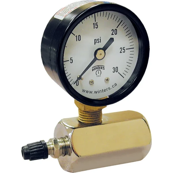 Gas Test Gauge Assembly