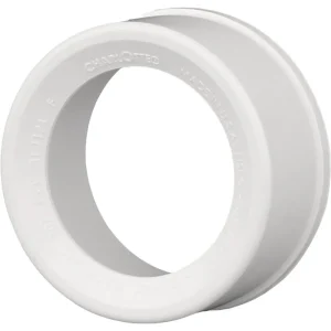 Charlotte Pipe Schedule 40 DWV Flush PVC Bushing, 6 In. SPG x 4 In. Hub