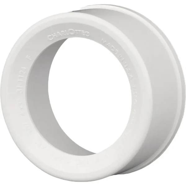 Charlotte Pipe Schedule 40 DWV Flush PVC Bushing, 6 In. SPG x 4 In. Hub