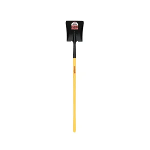 16 Ga. #2 Square Point Shovel, 48″ Polymer Handle