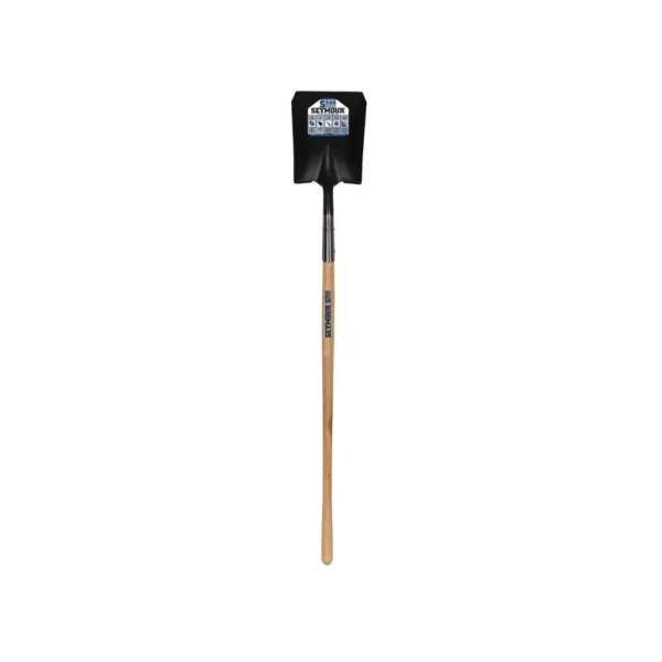 14 Ga. #2 Square Point, Front Turn Step Shovel, 48″ Hardwood Handle