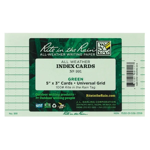 Rite in the Rain® Tactical Index Cards