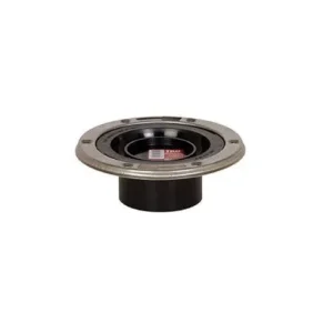 ABS SPIG ADJ SS TOILET FLANGE 4″ x 3″