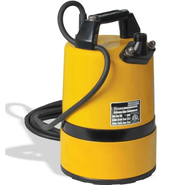 Wacker Neuson PSR1-500 0.75″ Submersible Pump 110V
