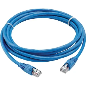 Leviton Blue Network Patch Cable, 10 ft