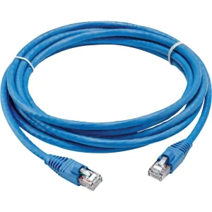 Leviton Blue Network Patch Cable, 20 ft