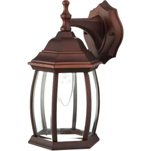Home Impressions Single Light Incandescent Outdoor Wall Light Fixture