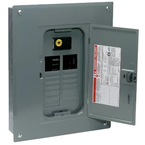 Square D 100A Indoor Main Breaker Plug-On Neutral Load Center